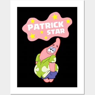 patrick star Posters and Art